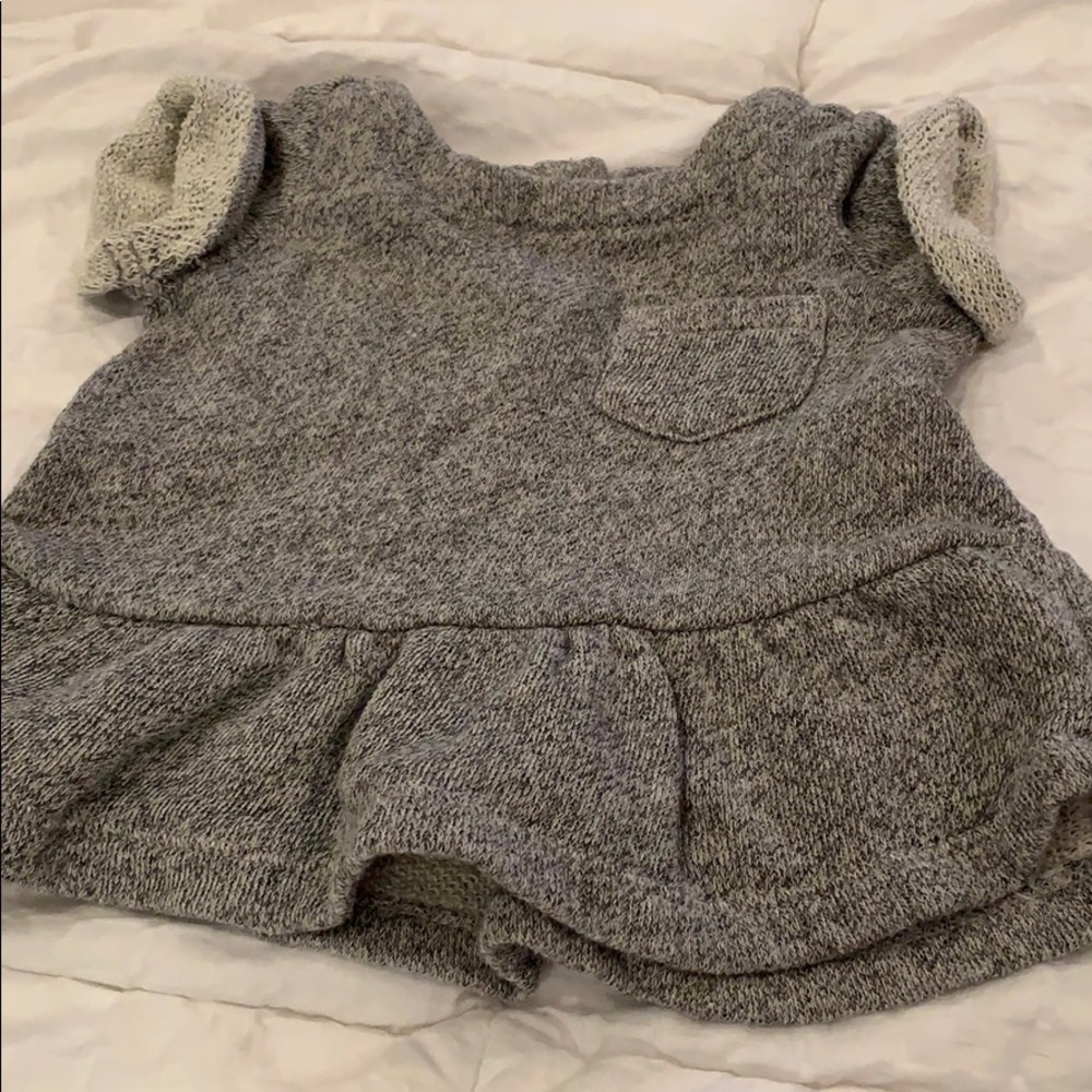Baby Gap grey sweatshirt dress